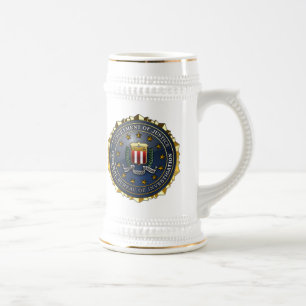 Caneca De Cerveja Emblema do FBI