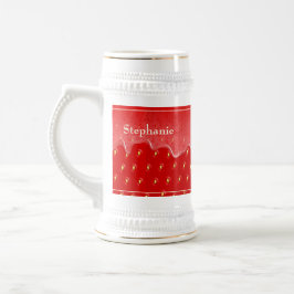 Caneca De Cerveja Emperramento de Fruta líquida com textura de moran