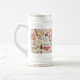 Caneca De Cerveja Encantado Natal Folclórico Escandinavo
