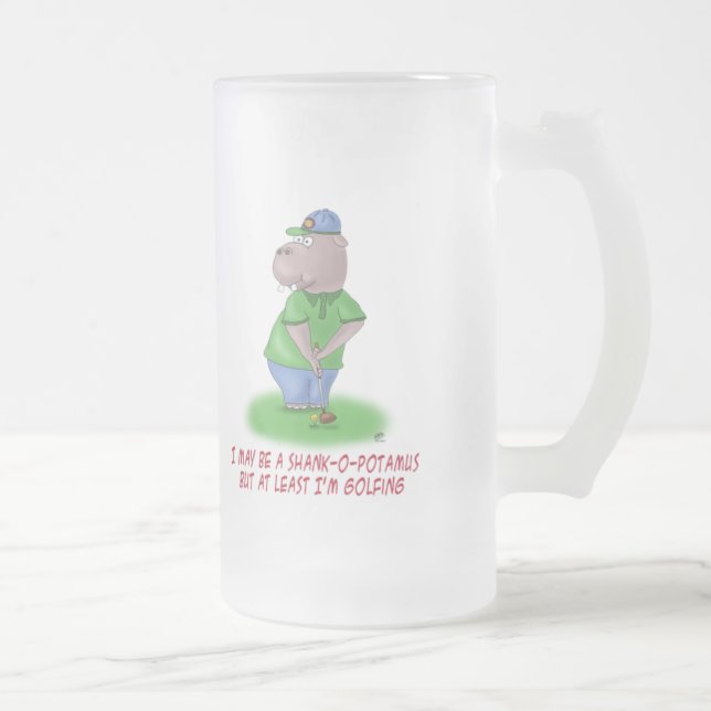 Caneca de cerveja engraçada: Shankopotamus (Direita)