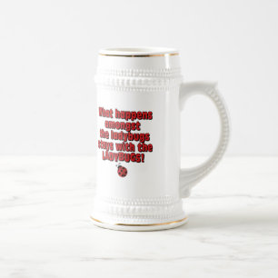 Caneca De Cerveja Entre os joaninhas