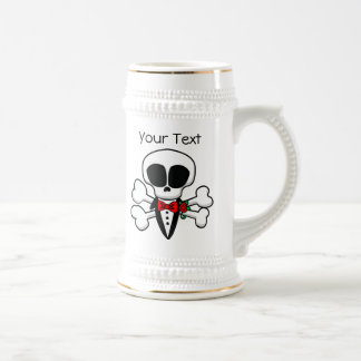 Caneca De Cerveja Escala do crânio totalmente personalizável