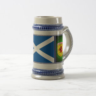 Caneca De Cerveja Escócia, Leão Rampante, bandeira, bandeira de São 