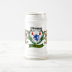 Caneca De Cerveja Escudo irlandês O'Brennan (Connacht)