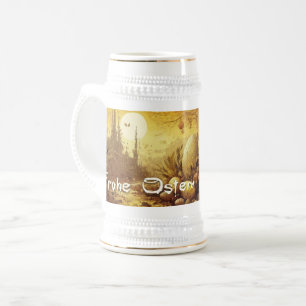 Caneca De Cerveja Esperança pascal em um mundo apocalíptico