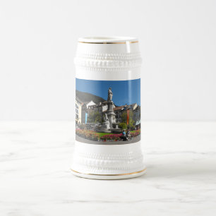 Caneca De Cerveja Estátua em Bolzano Itália