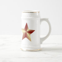 Estrela Colorido de Bronze