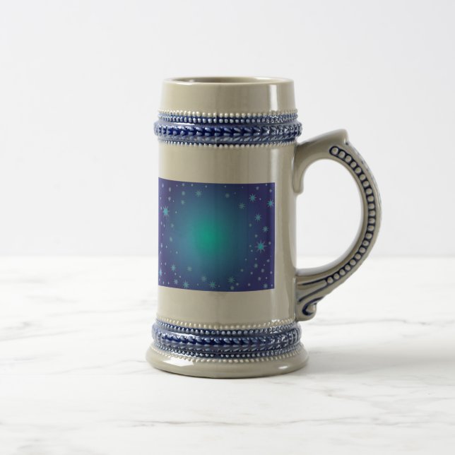 Caneca De Cerveja Estrelas Azuis (Direita)
