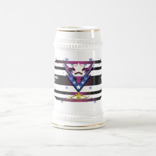 Caneca De Cerveja Estrelas Branqueadoras