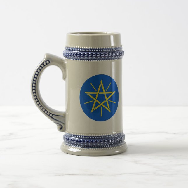 Caneca De Cerveja ethiopia emblem (Esquerda)