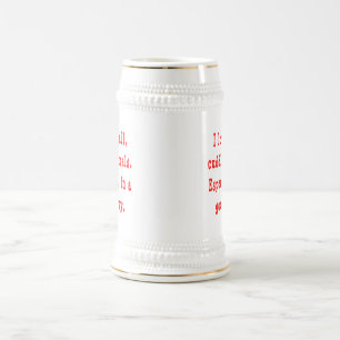 Caneca De Cerveja Eu Amo Animais Pequenos e Fofinhos Em Uma Boa Molh