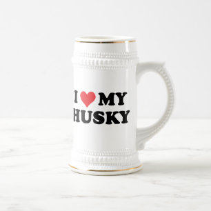 Caneca De Cerveja Eu amo meu rouco