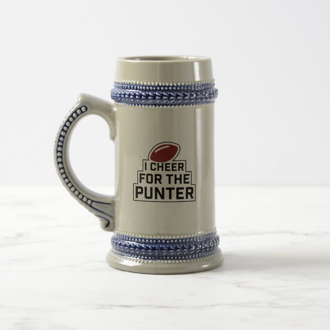 Caneca De Cerveja Eu aplaudo o punter (Esquerda)
