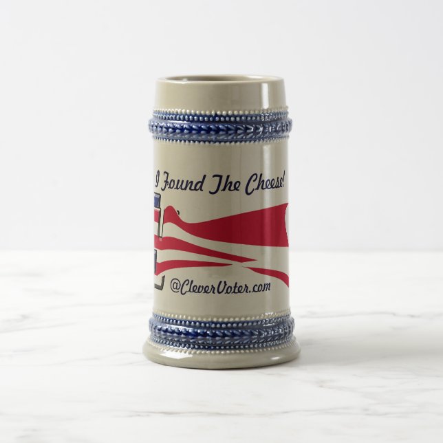 Caneca De Cerveja Eu encontrei o queijo! (Centro)