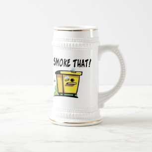 Caneca De Cerveja Eu fumaria essa colmeia