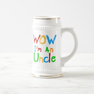 Caneca De Cerveja Eu sou um tio T-shirts e GIfts