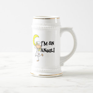 Caneca De Cerveja Eu sou uma Camisetas e Presentes de Anjo