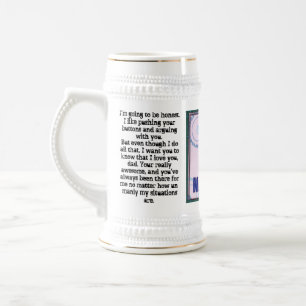Caneca De Cerveja Eu te amo pai