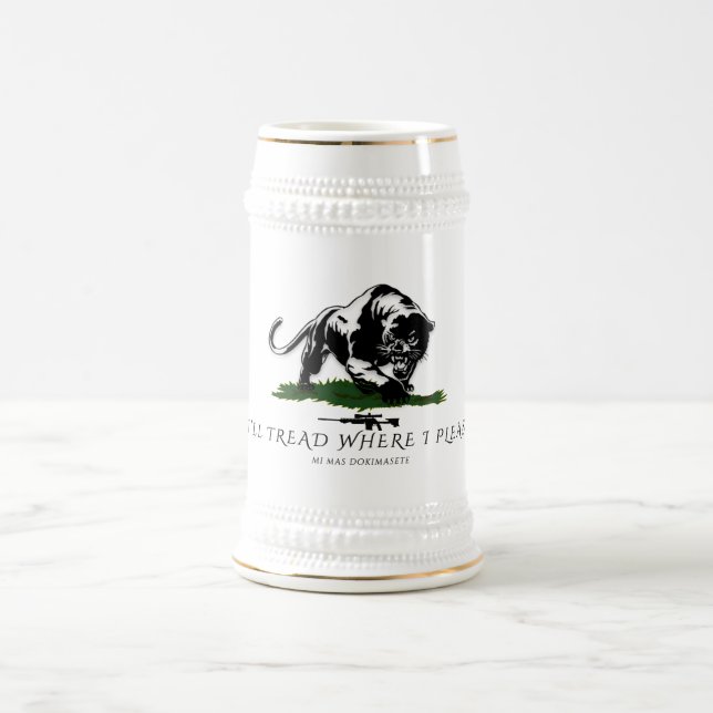 Caneca De Cerveja Eu vou caminhar onde eu quiser (Centro)