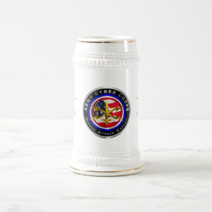 Caneca De Cerveja Exército Cyber Corps Veteran