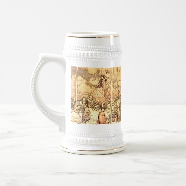 Caneca De Cerveja Fada Arthur Rackham (Esquerda)