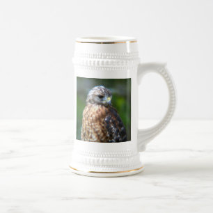 Caneca De Cerveja Falcão Vermelho-Empurrado