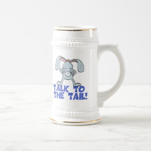 Caneca De Cerveja Fale com o Coelho Bunny da Cauda