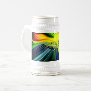 Caneca De Cerveja Família de golfinhos no sol