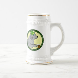 Caneca de cerveja famosa do Wolfhound irlandês da