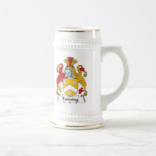 Caneca De Cerveja Fanning Family Crest