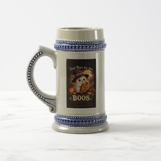 Caneca De Cerveja Fantasma fofo (Esquerda)