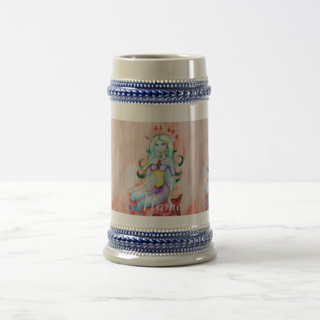 Caneca De Cerveja Fantasy Pixie Fairy Thunder_Cove (Centro)