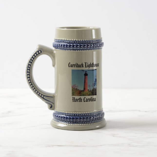 Caneca De Cerveja Farol Currituck (Esquerda)