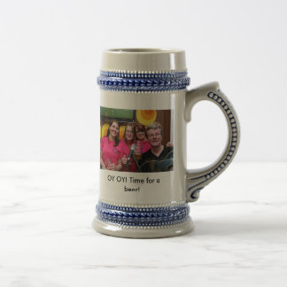 Caneca De Cerveja fãs, OY OY! Hora para uma cerveja! , Obtenha o ya