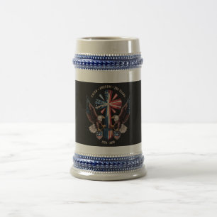 Caneca De Cerveja Fé Liberdade 250 Anos Aniversário de 250 anos EUA