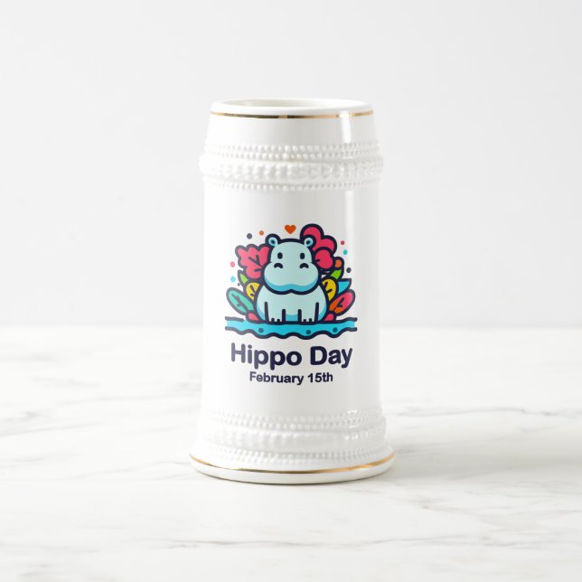 Caneca De Cerveja Feb 15 Hippo Day (Centro)