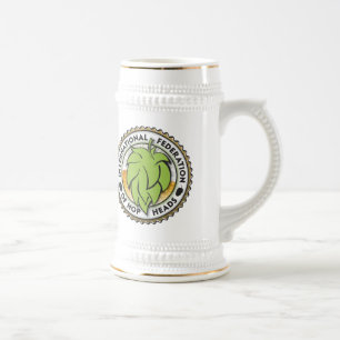 Caneca De Cerveja Federação internacional das cabeças do salto