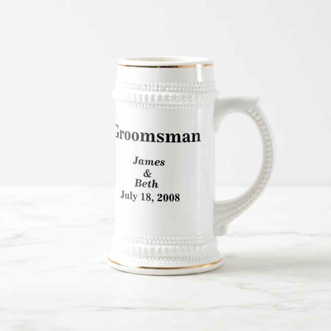 Caneca de cerveja feita sob encomenda da cerveja (Direita)