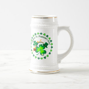 Caneca De Cerveja Feliz Dia de São Patrício!