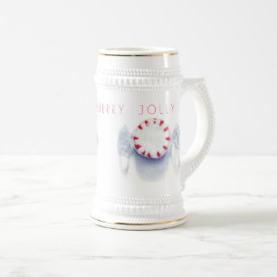 CANECA DE CERVEJA "FELIZ FELIZ JOLLY" DE PEPPERMIN