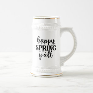 Caneca De Cerveja Feliz Primavera a Todos-67210