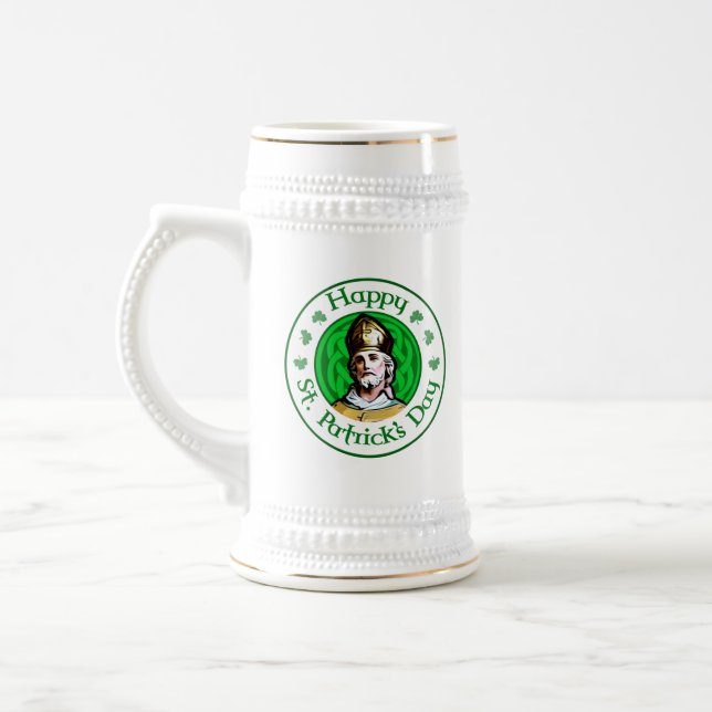 Caneca De Cerveja Feliz Rua, Dia de Patrick (Esquerda)