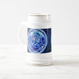 Caneca De Cerveja Fenix Azul