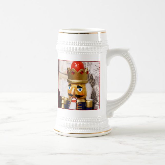Caneca De Cerveja Feriado do Nutcracker (Direita)