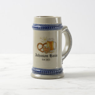 Caneca De Cerveja Festa Alemã Oktoberfest, Nome da Família Personali