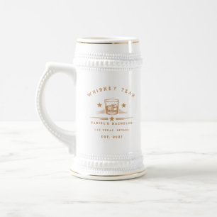 Caneca De Cerveja Fim de Semana Personalizado com Tema de Uísque par