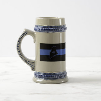 Caneca de cerveja fina de Maine Blue Line