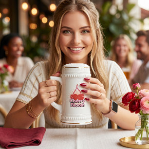 Caneca De Cerveja Flor de Cerejeira