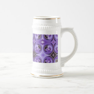 Caneca De Cerveja Flores de Primavera