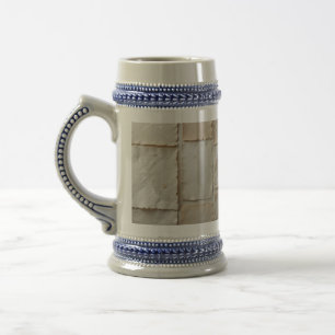 Caneca De Cerveja Folga Plana de Papel Texturizada